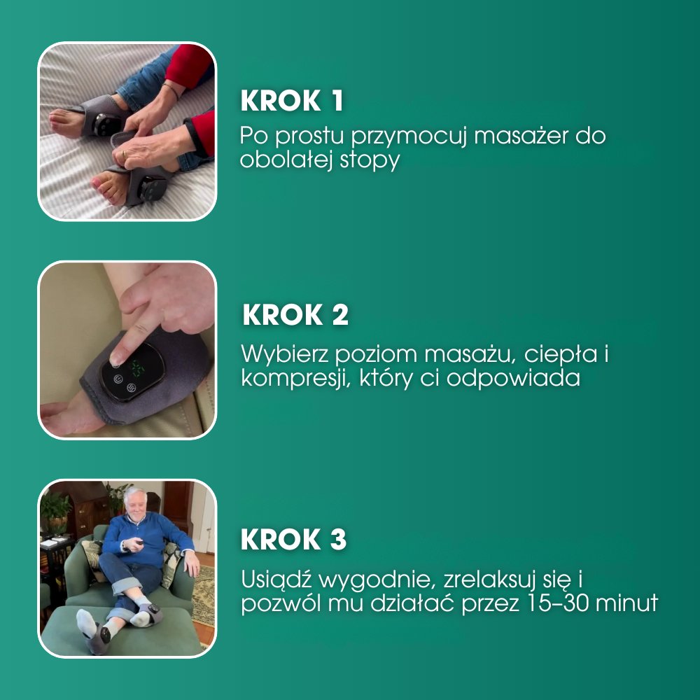 RevitaFeet™ - Masażer do stóp 3 w 1