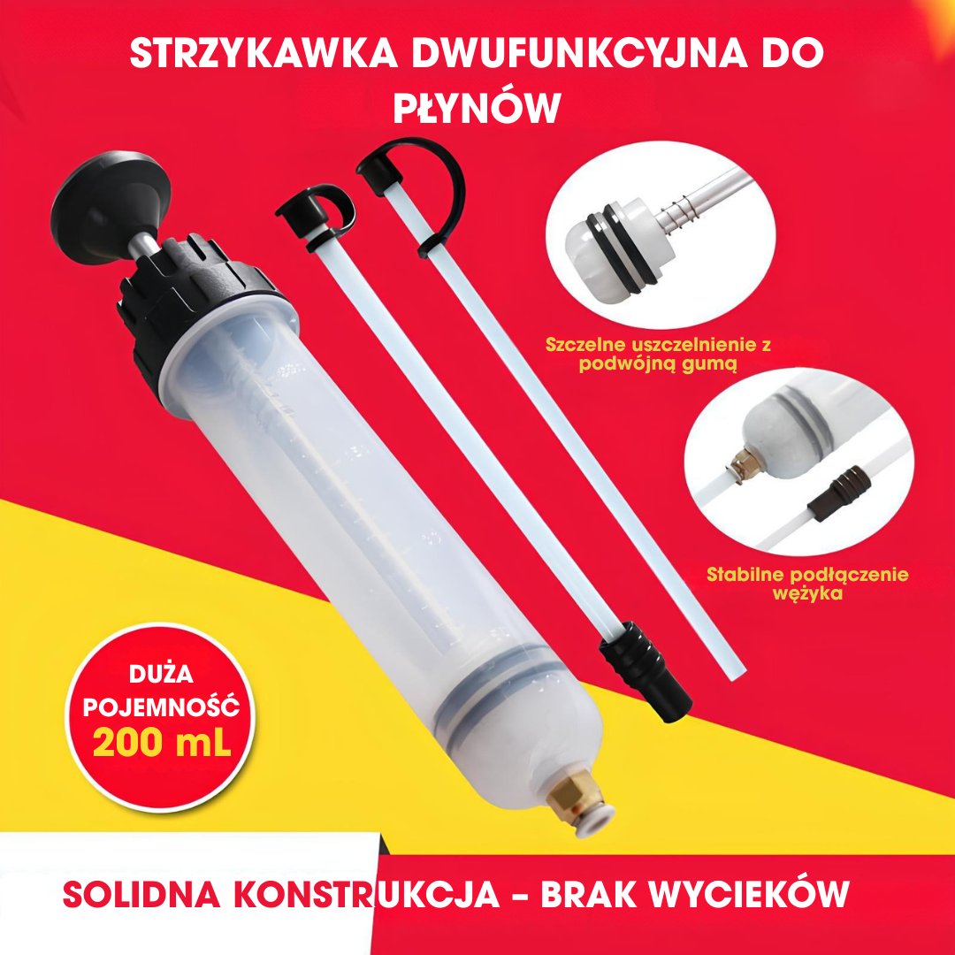 DrainPro™ – Ręczna pompka do odsysania płynów