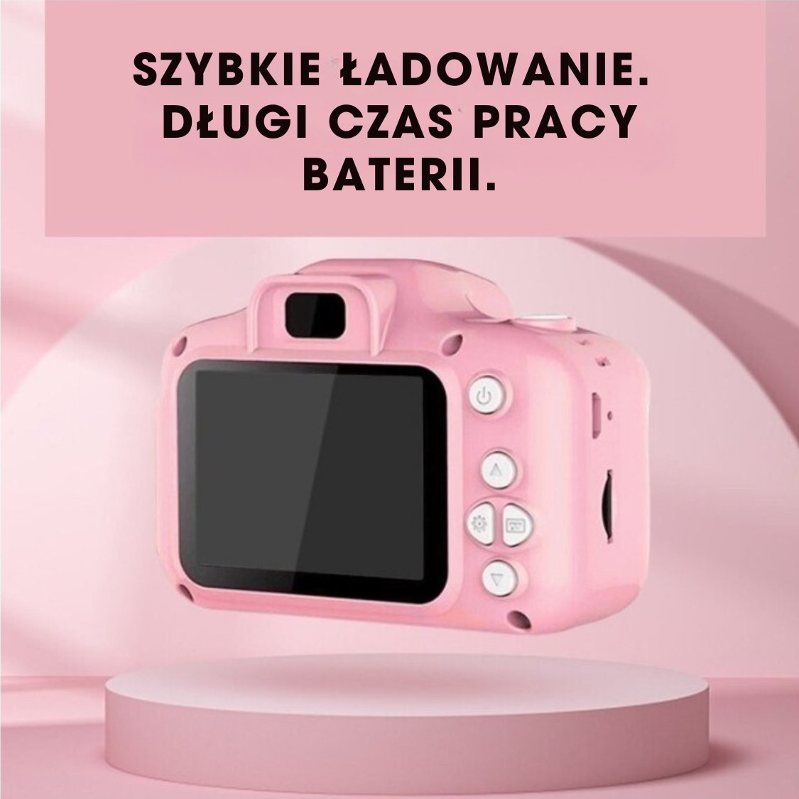 PixieSnap® – Aparat dla dzieci (z ładowarką, kablem USB i kartą pamięci 32 GB)