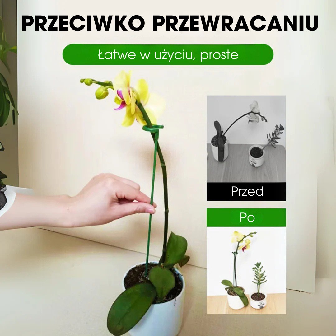 PlantGuard™ - Wytrzymałe podpórki do roślin - 5+5 GRATIS