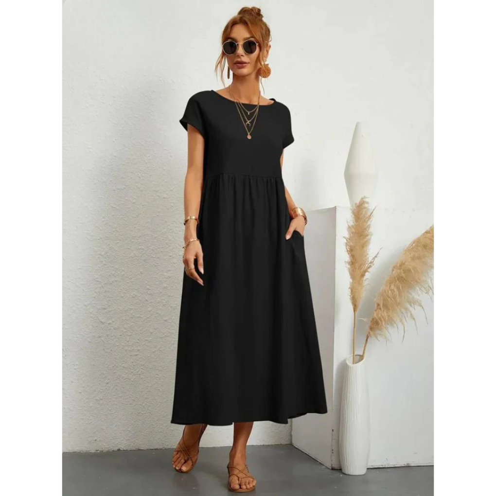 AMELIÁ – Zwiewna sukienka bawełniana na lato