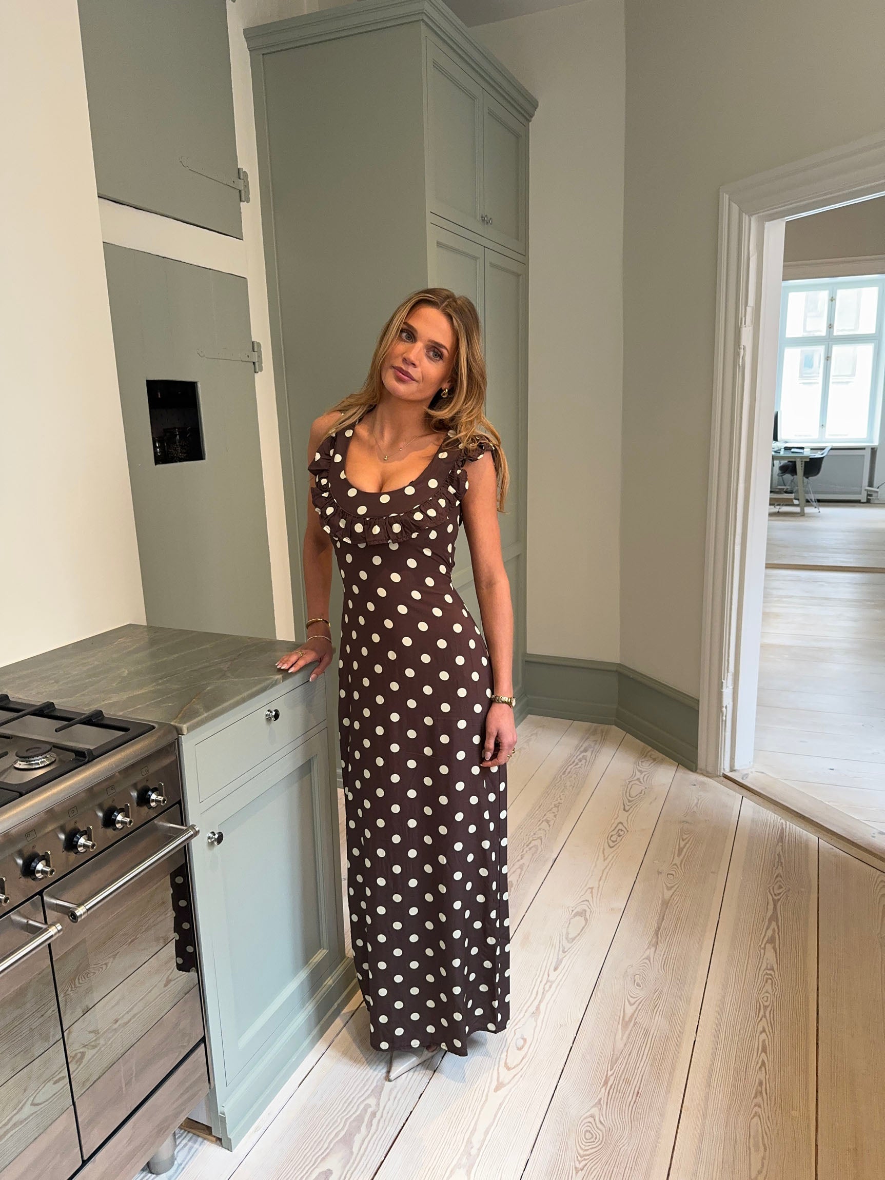 LUNA - sukienkia polka dots