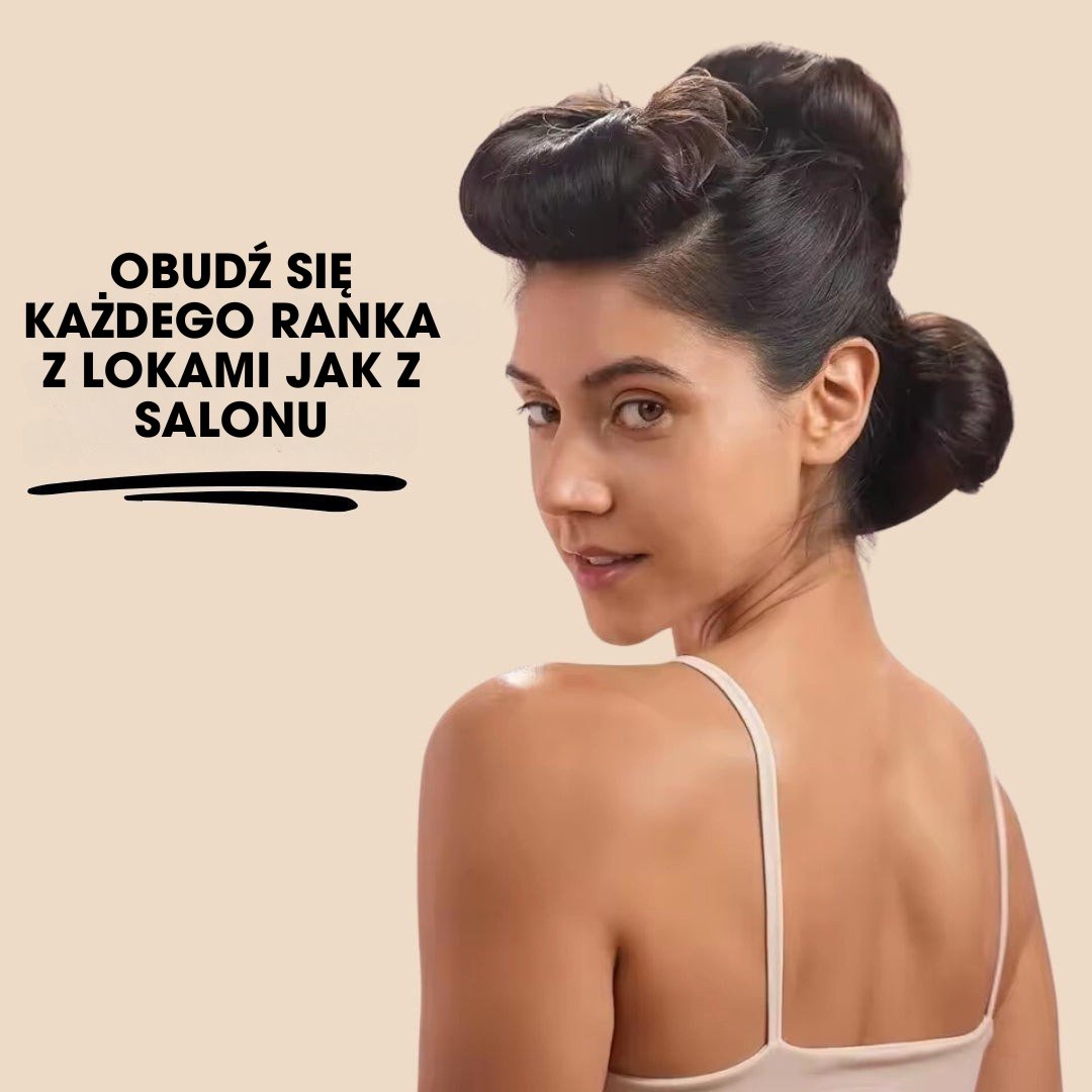 Overnight Curl Rollers – Beztermiczne wałki do włosów – 2+1 GRATIS