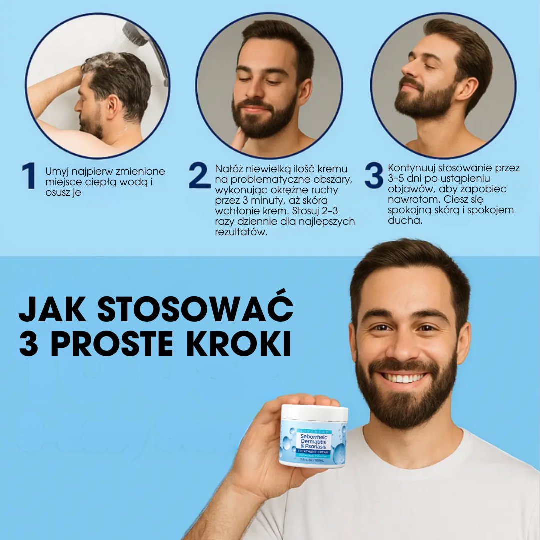 BeardCalm™ – Kojący krem na brodę