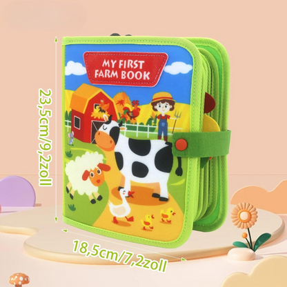FarmFun™ – Edukacyjna książka z opowieściami o farmie w stylu Montessori