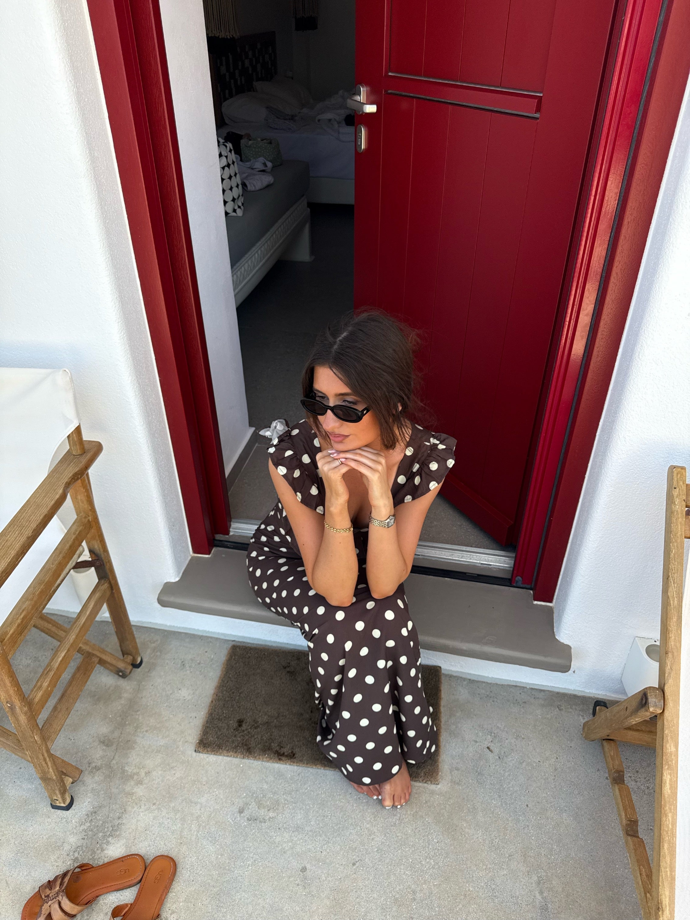 LUNA - sukienkia polka dots