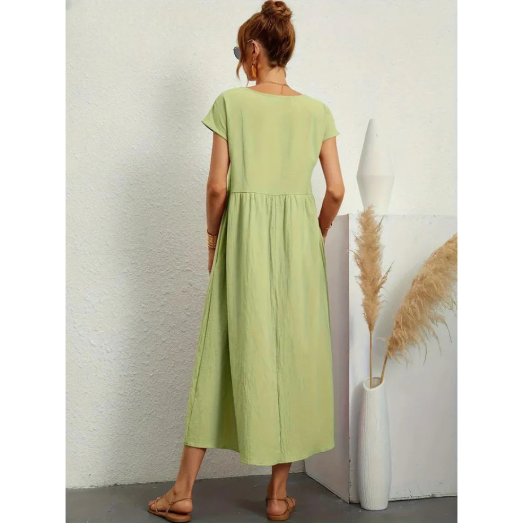 AMELIÁ – Zwiewna sukienka bawełniana na lato