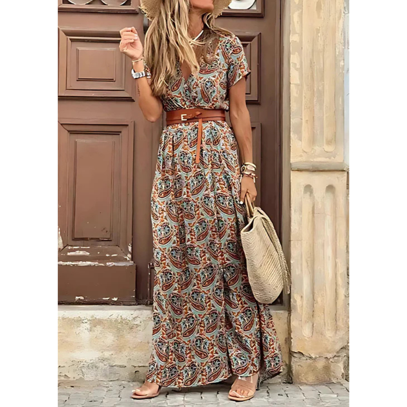 AURELIA - Zwiewna boho sukienka maxi