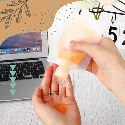 FlexiFill™ – Uzupełnialne saszetki podróżne