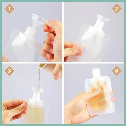 FlexiFill™ – Uzupełnialne saszetki podróżne